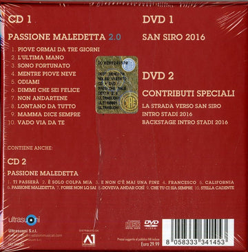 MODA - PASSIONE MALEDETTA 2.0 (Box 2Cd+2Dvd)